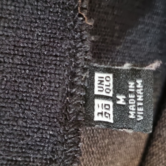 Uniqlo | Black Mock Turtleneck Sweater Dress - Picture 3 of 4